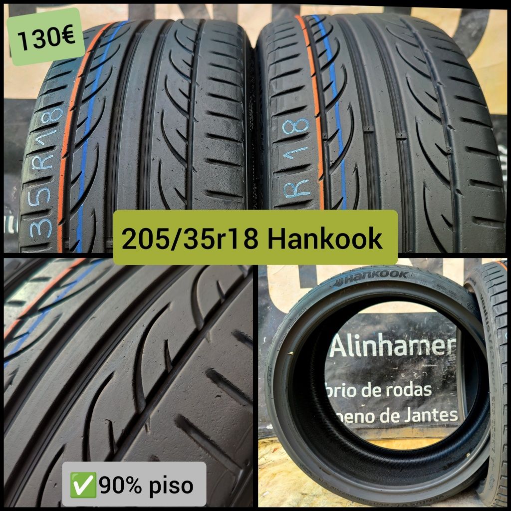 Pneus usados 205/35r18 205/40r18 215/45r18