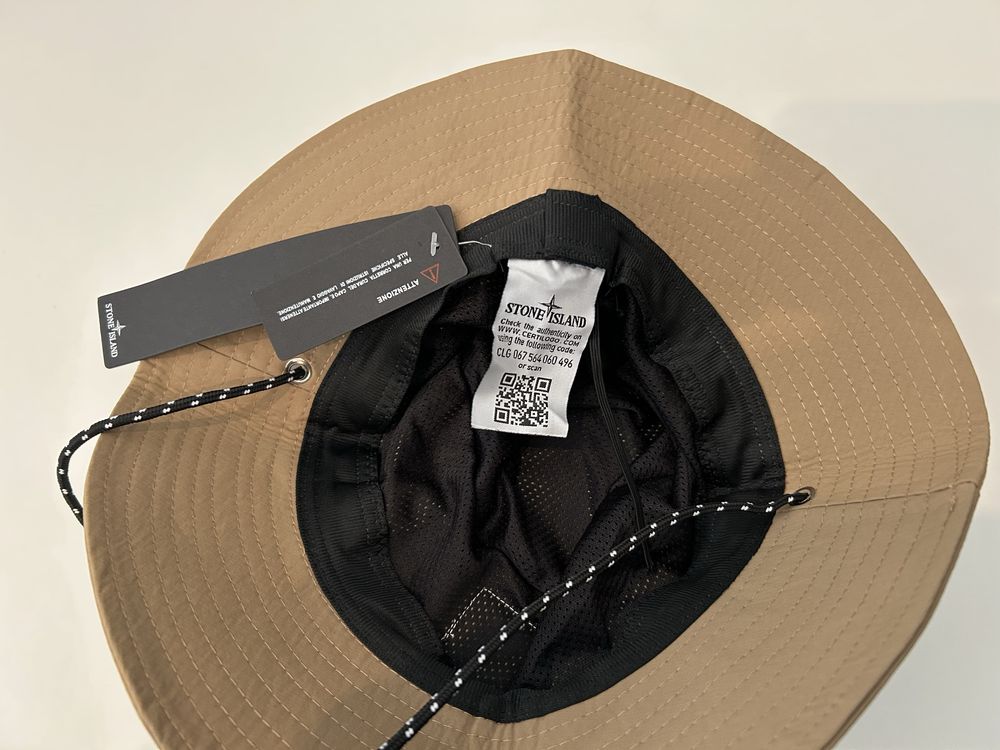 Kapelusz rybaczka Stone Island khaki