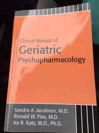 Livro técnico Clinical Manual Of Geriatric Phychofarmacology