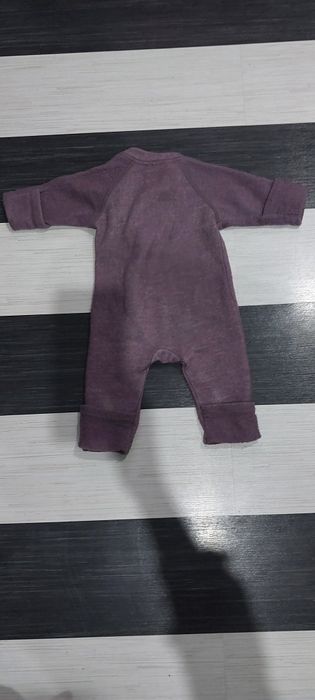Kombinezon mikk -line vWool Baby Suit 62-68 kolor Twilight mauve lilio