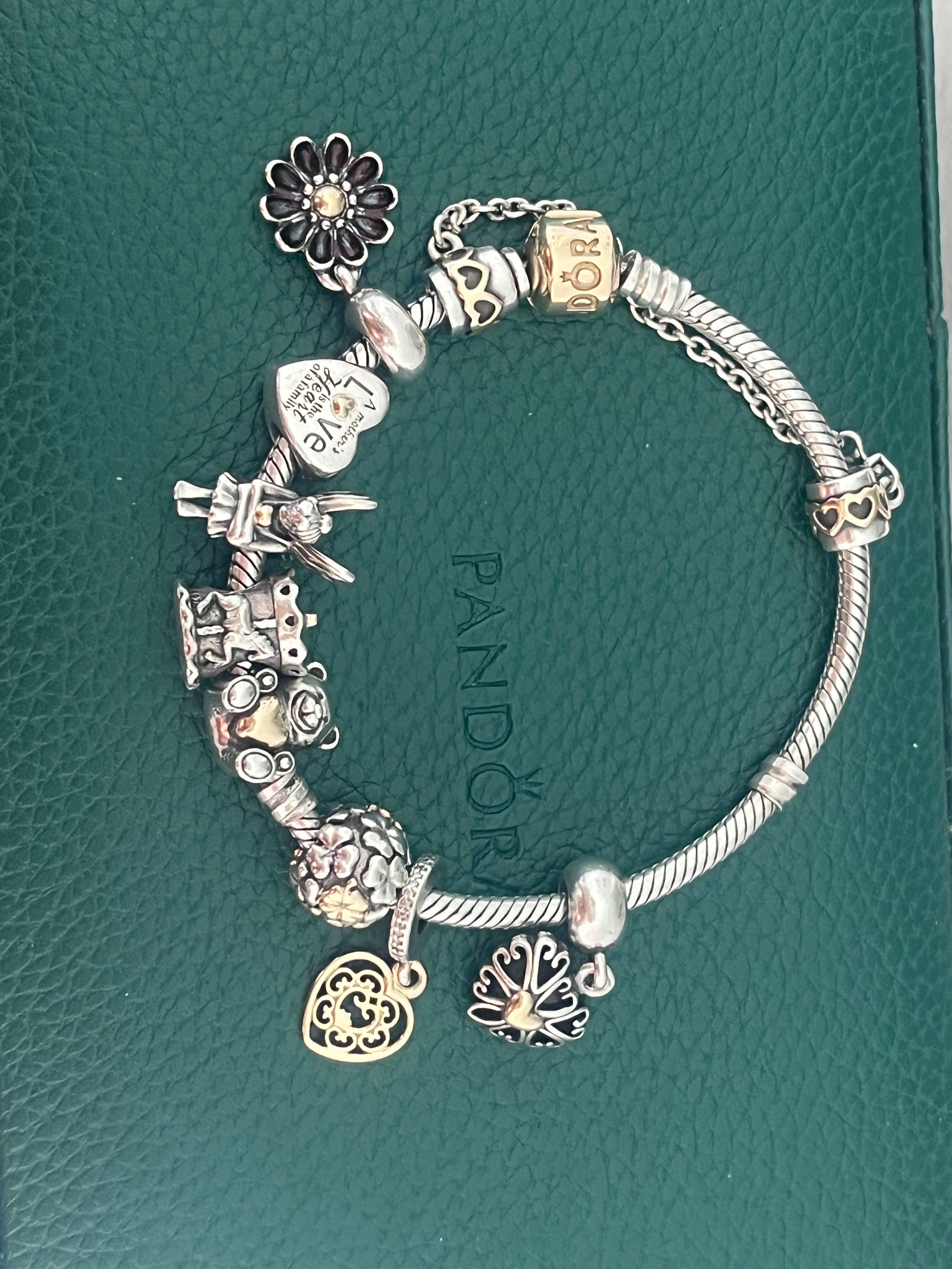 Charms Pandora TT koniczynka