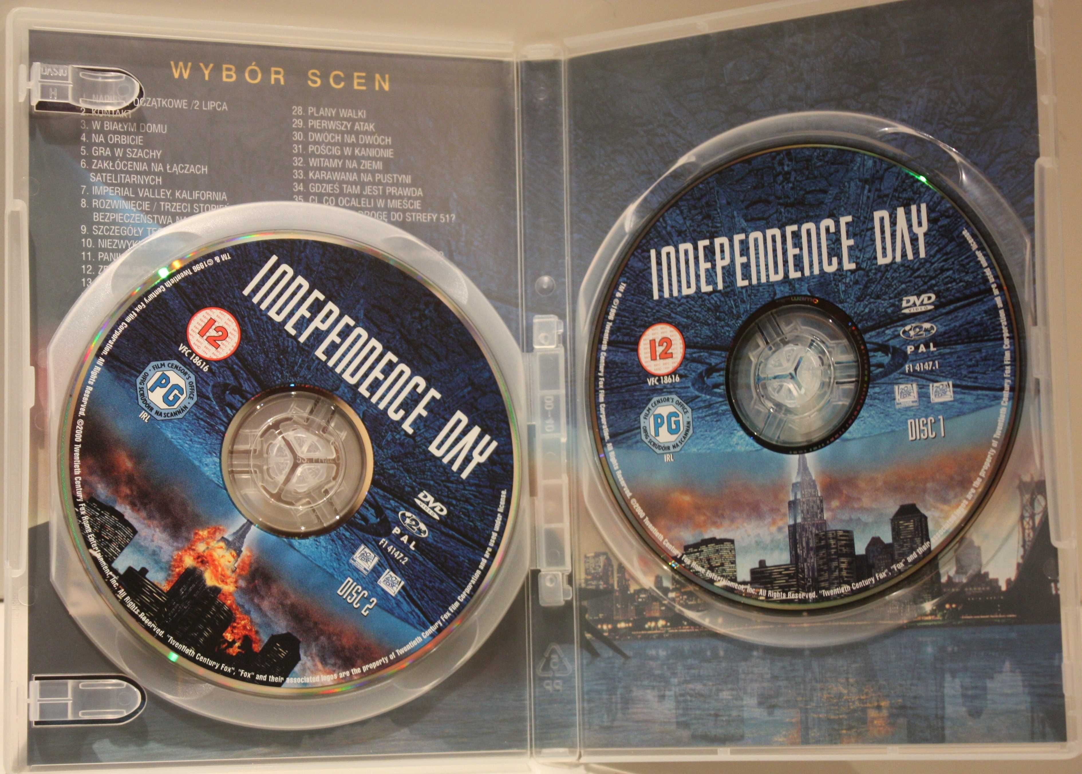 Dzień Niepodległości (Independence Day) 2xDVD - Wersja rozszerzona