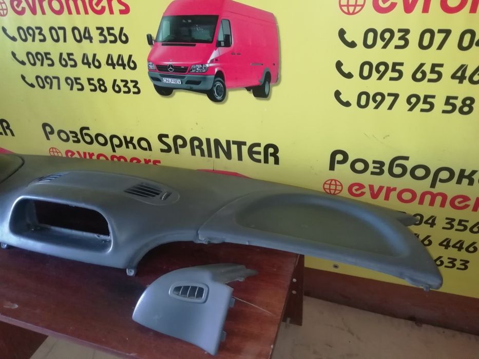 Кожаная торпеда на Mercedes Sprinter w903 Cdi  Разборка Спринтер