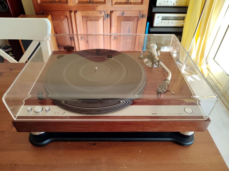 Micro Seiki DD-5 Gira Discos Hi-Fi Direct Drive Impecável!