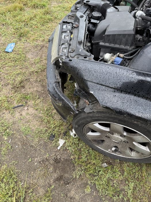 Bmw e46 b+g po kolizji z dzikiem