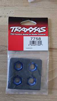 TRAXXAS Nakrętki kół (niebieskie) / Wheel nuts do E-Revo 2, X-Maxx