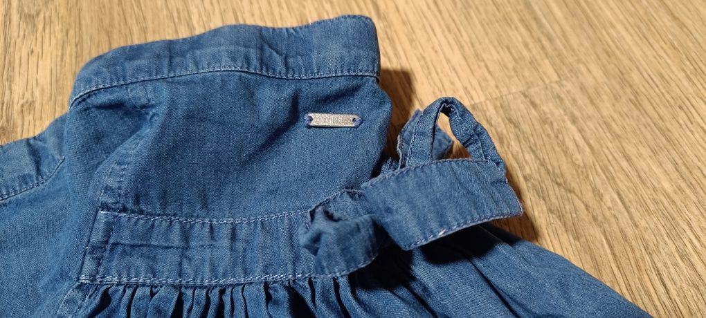 Spódnica Coccodrillo, bluzka oraz  sweterek. Rozmiar 140 C&A