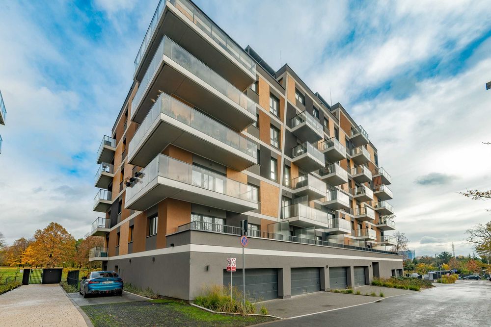 Nowe 2 pok. M z balkonem, garażem i parkiem za rogiem | Tymienieckiego