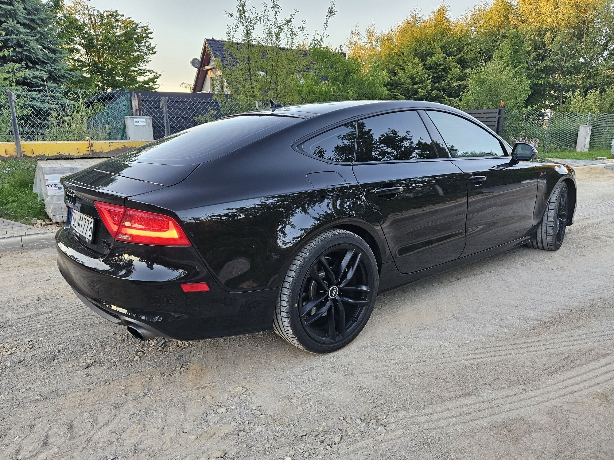 Audi a7 c7 3.0 tfsi wersja Prestige my2015 brązowy środek bez wkładu