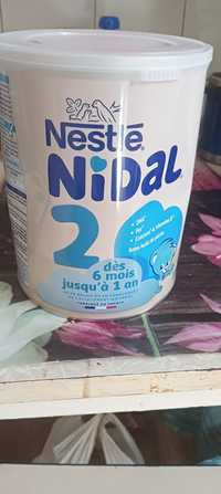 Детская смесь 2, Nestle Nidal 2 800 грам