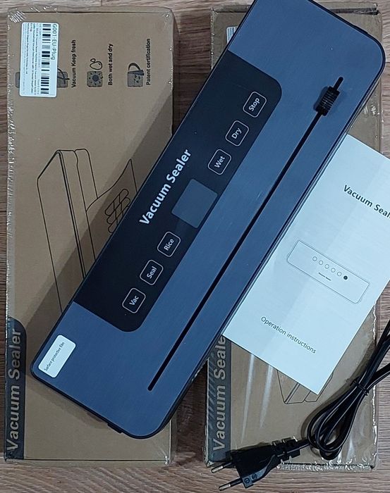 (НОВЫЙ) Вакууматор Вакуумный упаковщик пищевых продуктов Плёнка Пакет