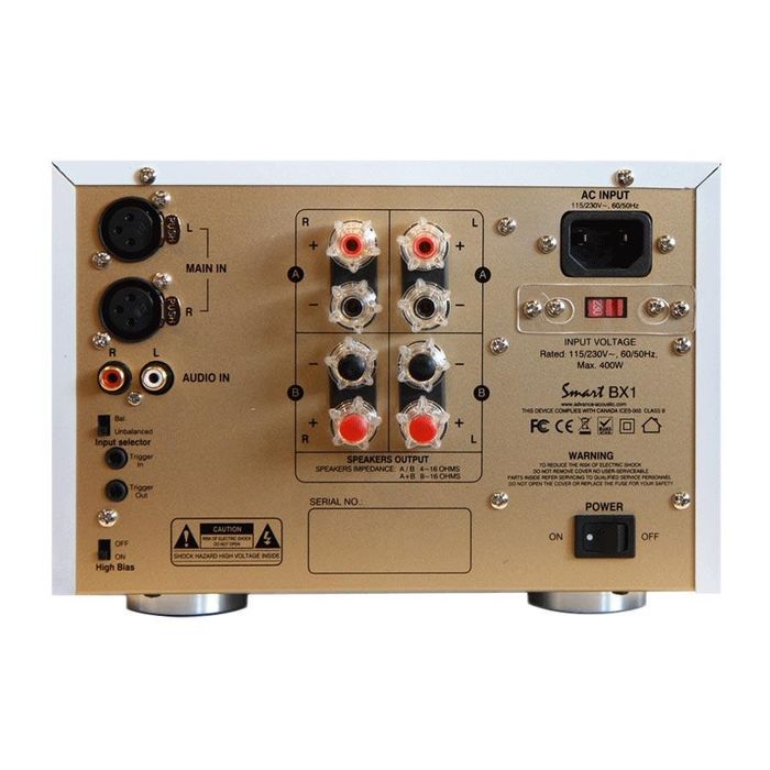 Amplificador de Potência Advance Paris