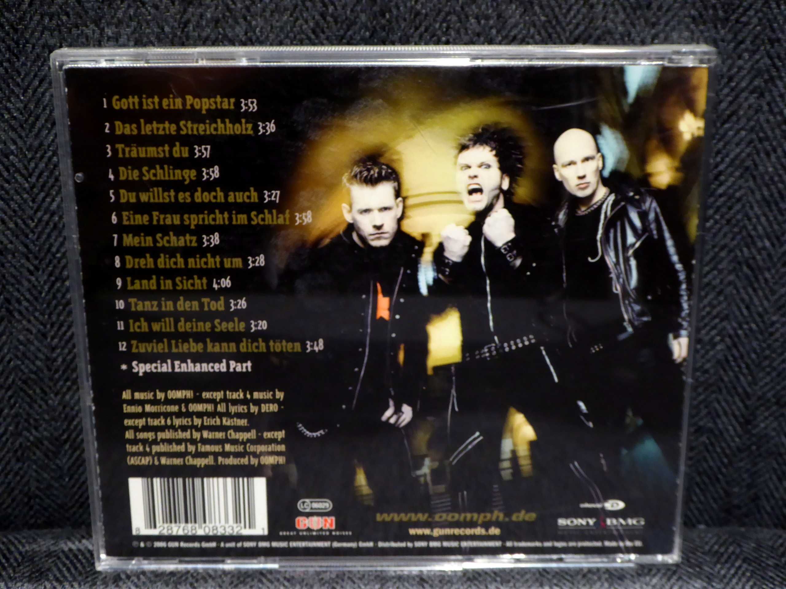 OOMPH! - GlaubeLiebeTod CD album