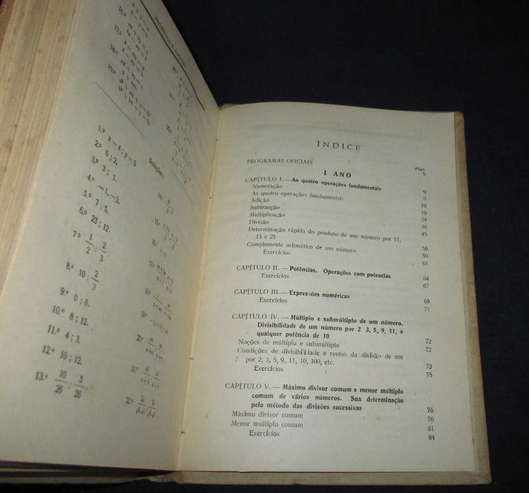 Livro Aritmética e Álgebra Francisco Ferreira Neves