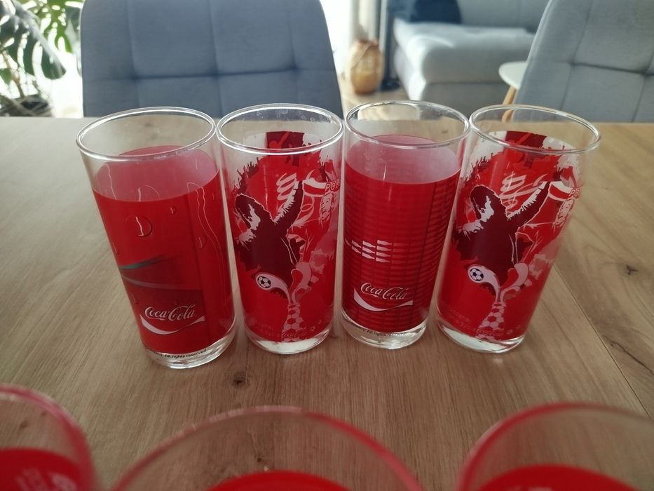Szklanki Coca Cola