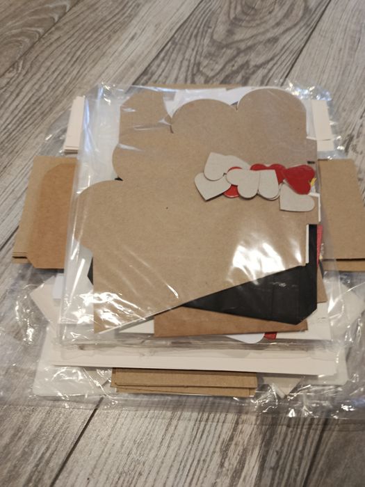 Zestaw scrapbooking bazy, exploding box, czekoladniki