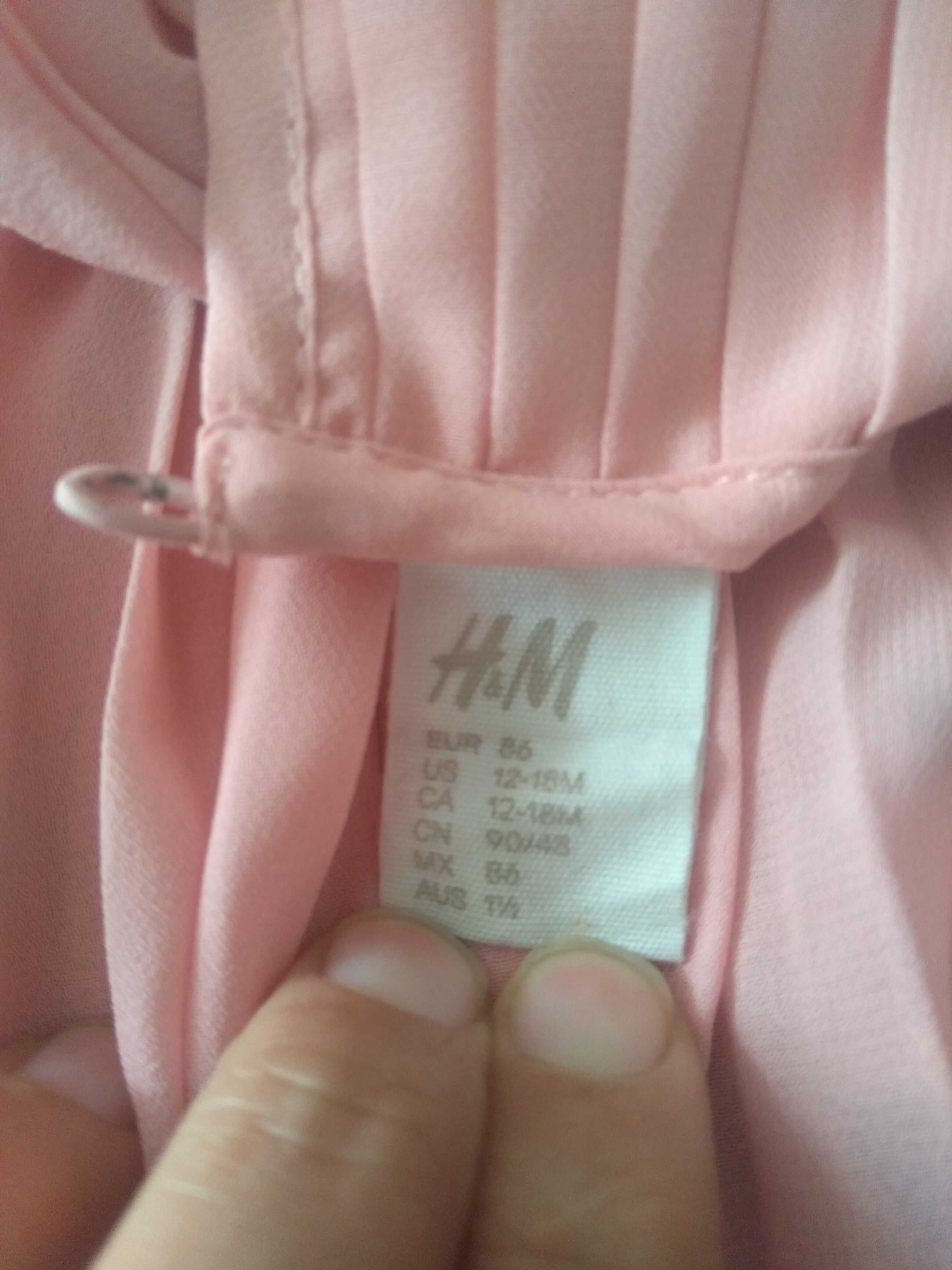 Sukienka dla dziewczynki H&M 86