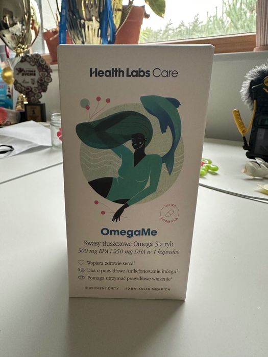 OmegaMe HealthLabs Care, 60 kapsułek (02.2026) NOWY