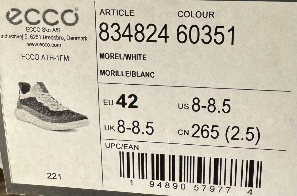 Letnie sneakersy Ecco