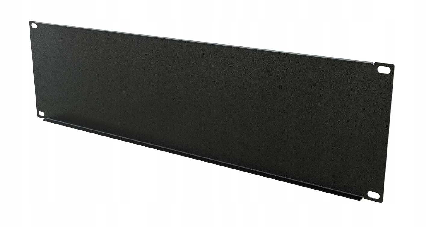 Zestaw 10x Panel Maskujący Maskownica RACK 19" 3U Czarna Stalflex