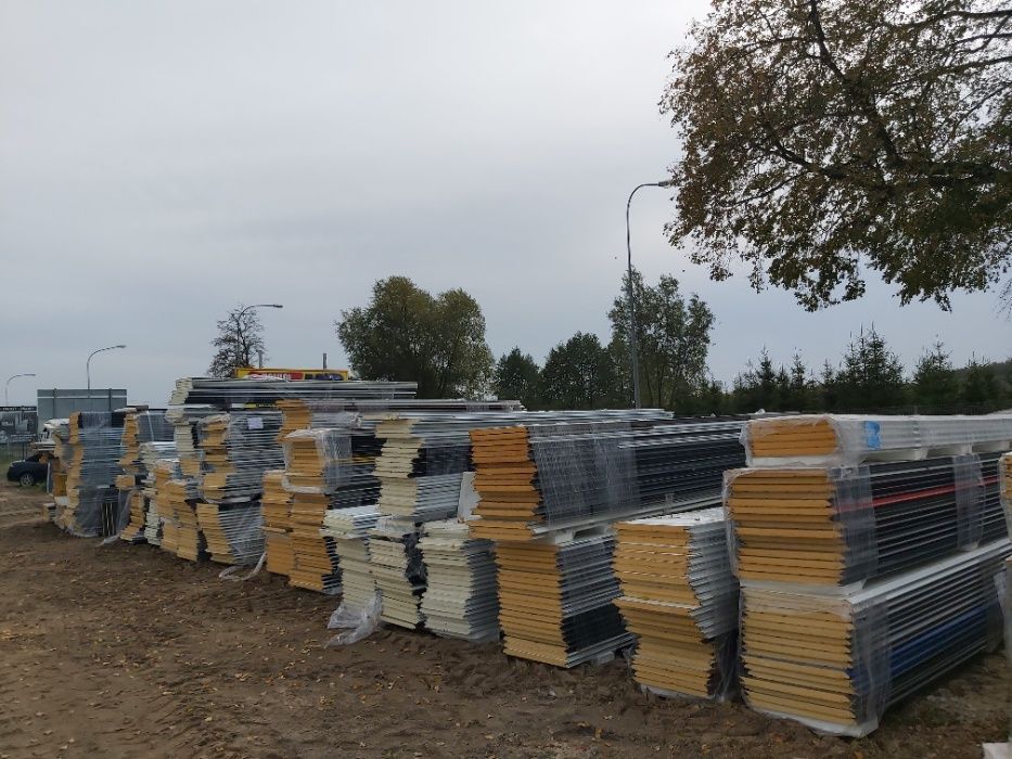 Płyty warstwowe Dachowe 40mm NOWE II gat