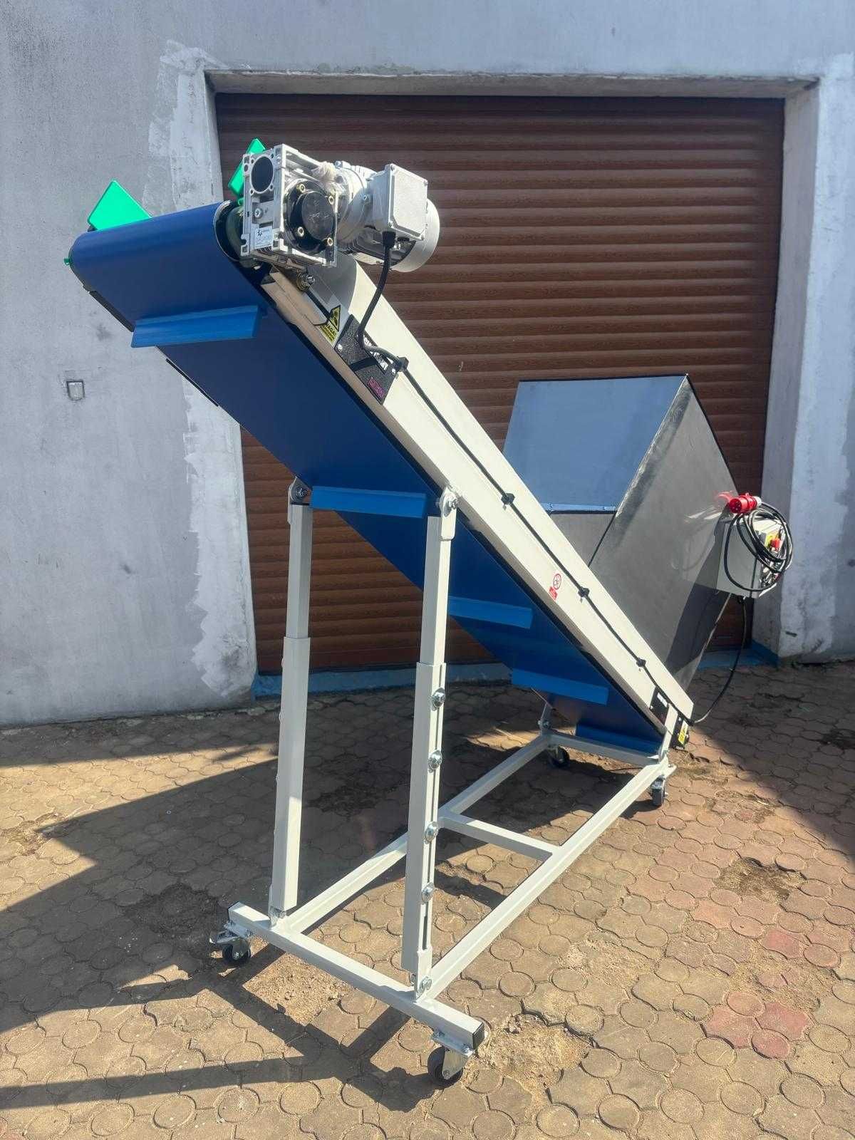Przenośnik Taśmowy wznoszący  3 m x 40