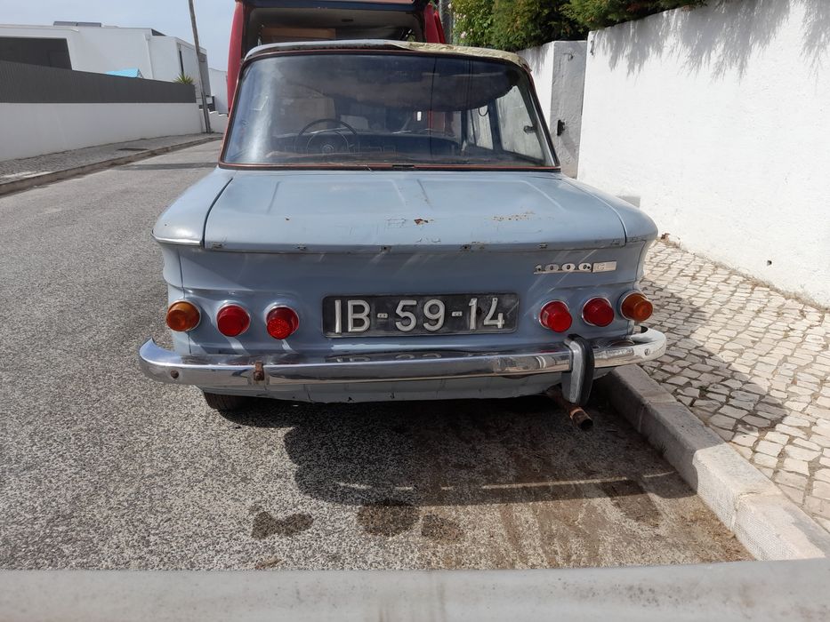 NSU 1000 C a trabalhar completo S/Documentos para peças ou restauro