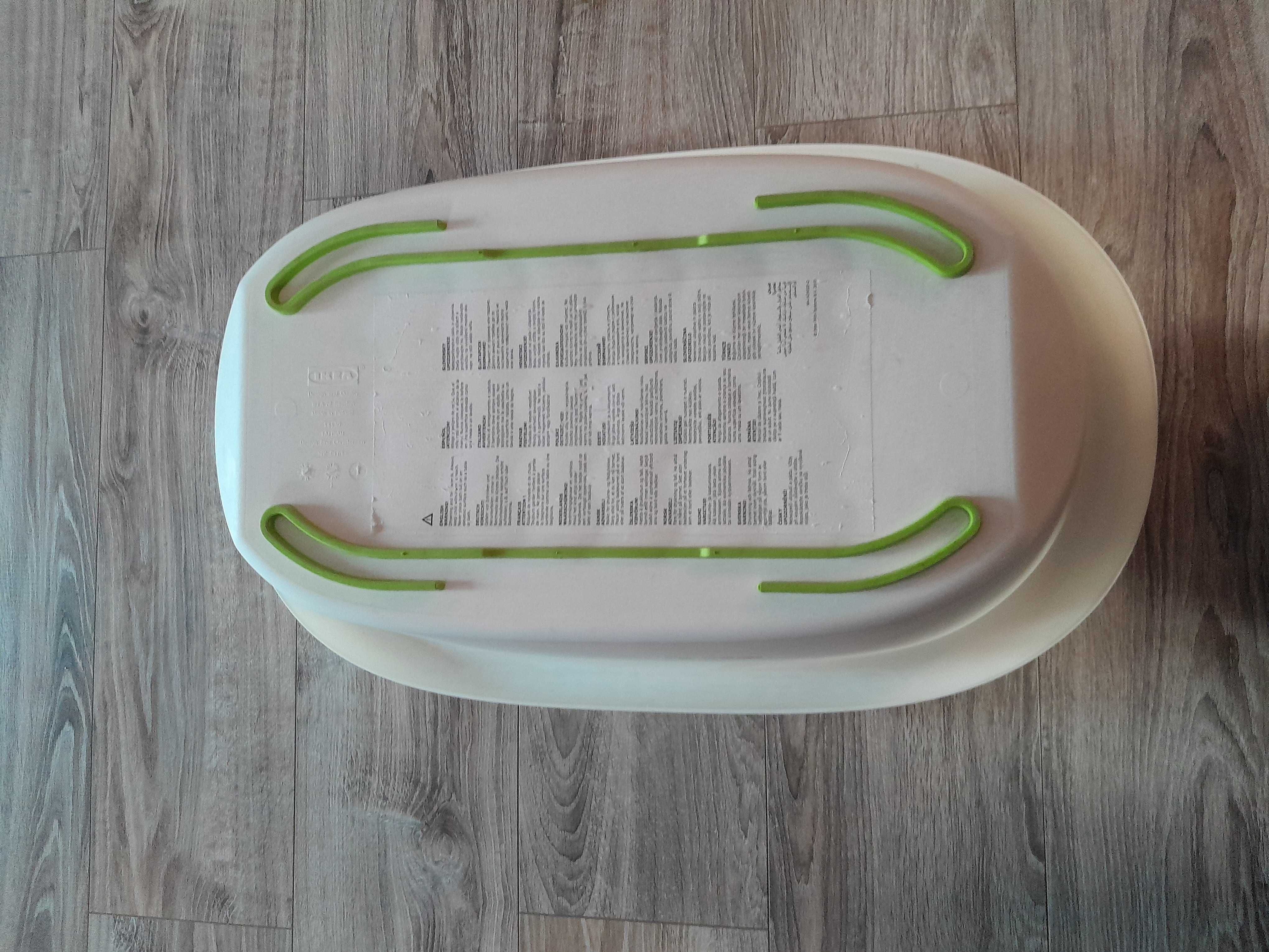 Ikea wanienka Lattsam biała dla dziecka antypoślizgowa