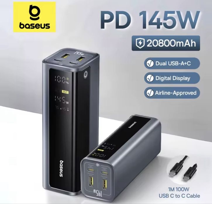 Powerbank baseus 145w