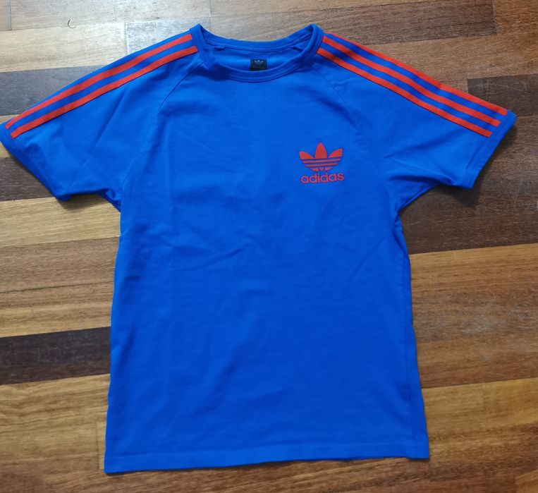 Koszulka niebieska Adidas rozmiar S