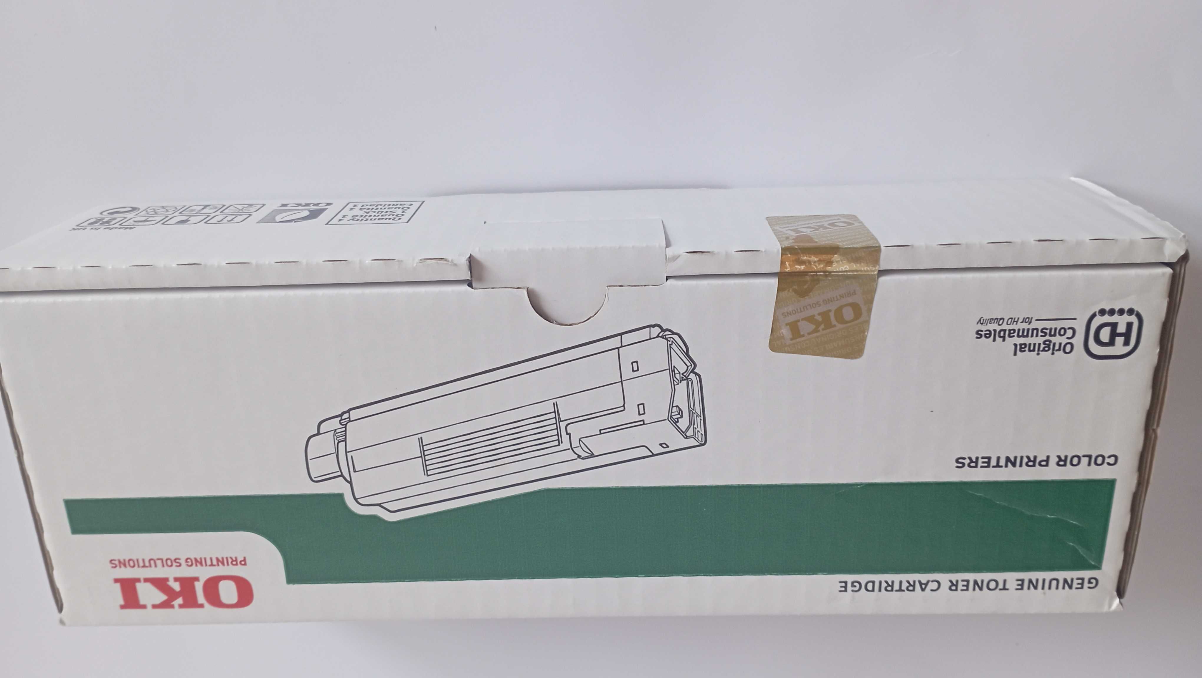 Картридж для OKI C5600/5700 p/n 43381921. Жовтий