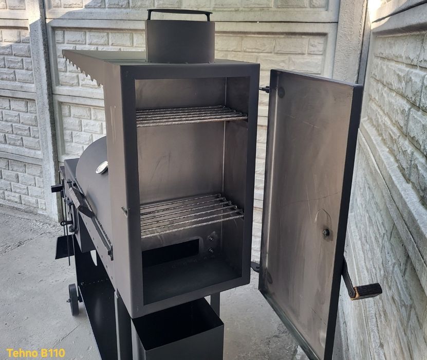 ХІТ! 5мм! 4в1! Мангал Коптильня Смокер Барбекю / Печь под Казан