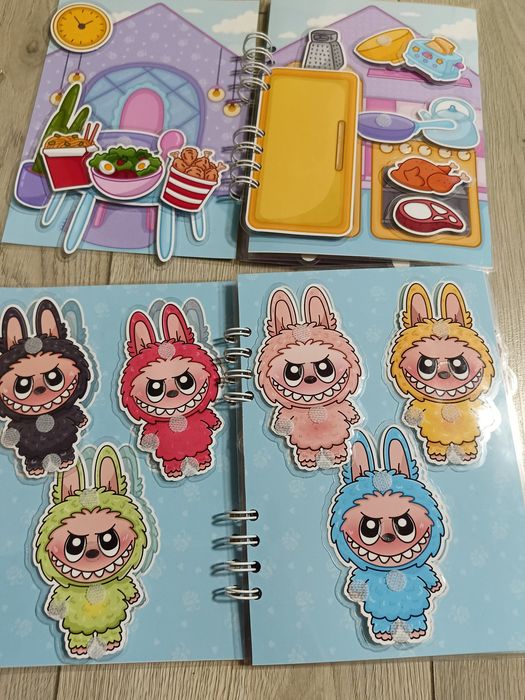 Labubu Альбом на Липучках. Токар Бока Набір 2 шт