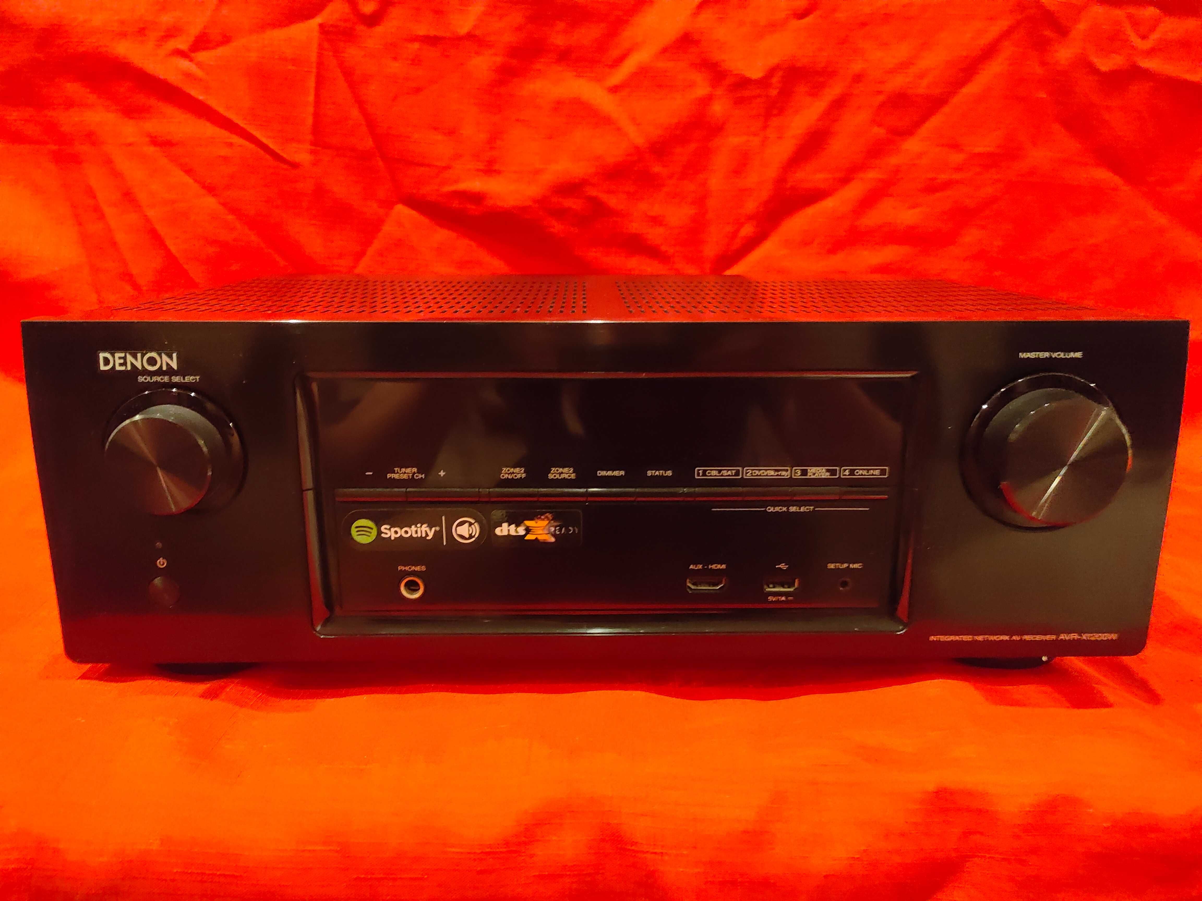 Amplituner Denon x1200w czarny