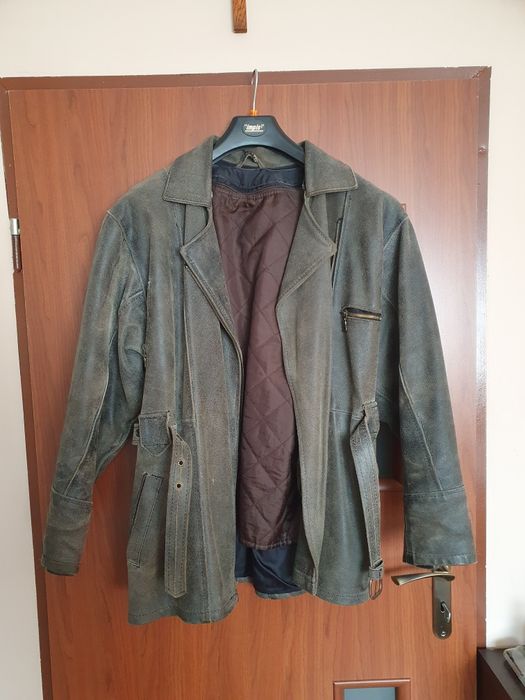 Kurtka męska prawdziwa skóra