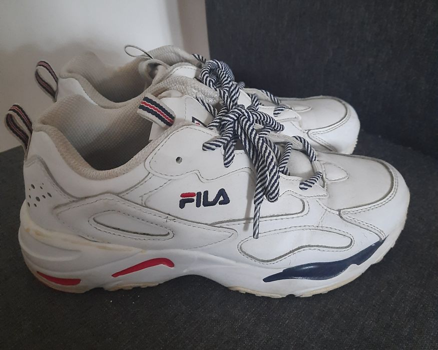 FILA skórzane sportowe 39,5 25 cm