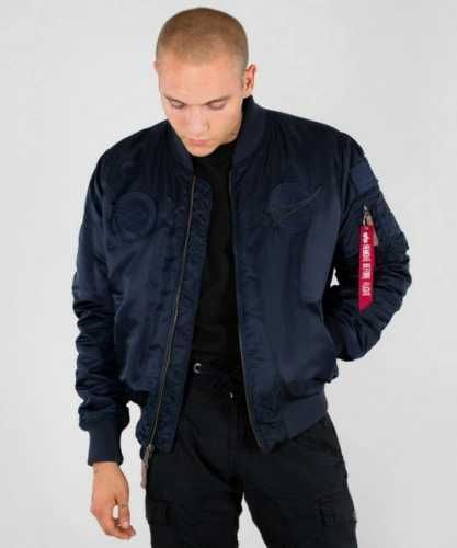Nowa Kurtka Alpha Industries MA-1 VF NASA Męska L Oryginalna 100%