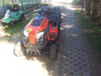 Traktorek Husqvarna CTH 164T,Kawasaki 2-cylindry-16KM,pompa,hydro,kosz