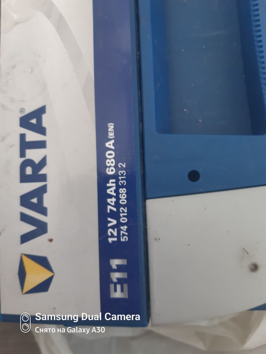Автомобільний акумулятор VARTA 6CT-74 Аз