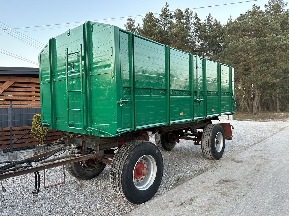 Przyczepa rolnicza 3 stronna wywrotka 12 ton Niemiecka