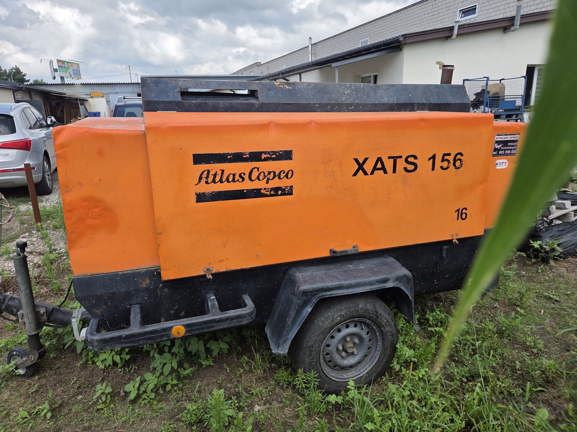 Kompresor Atlas Copco XATS 156 - 10 BAR 10m3/min