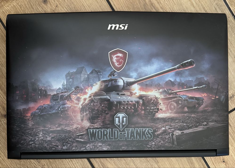 MSI GP62M 7RDX World of the tanks edition