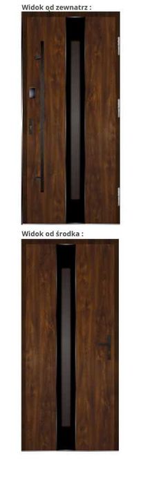 NOWE stalowe drzwi zewnętrzne - klawiatura kodowa, linie papilarne