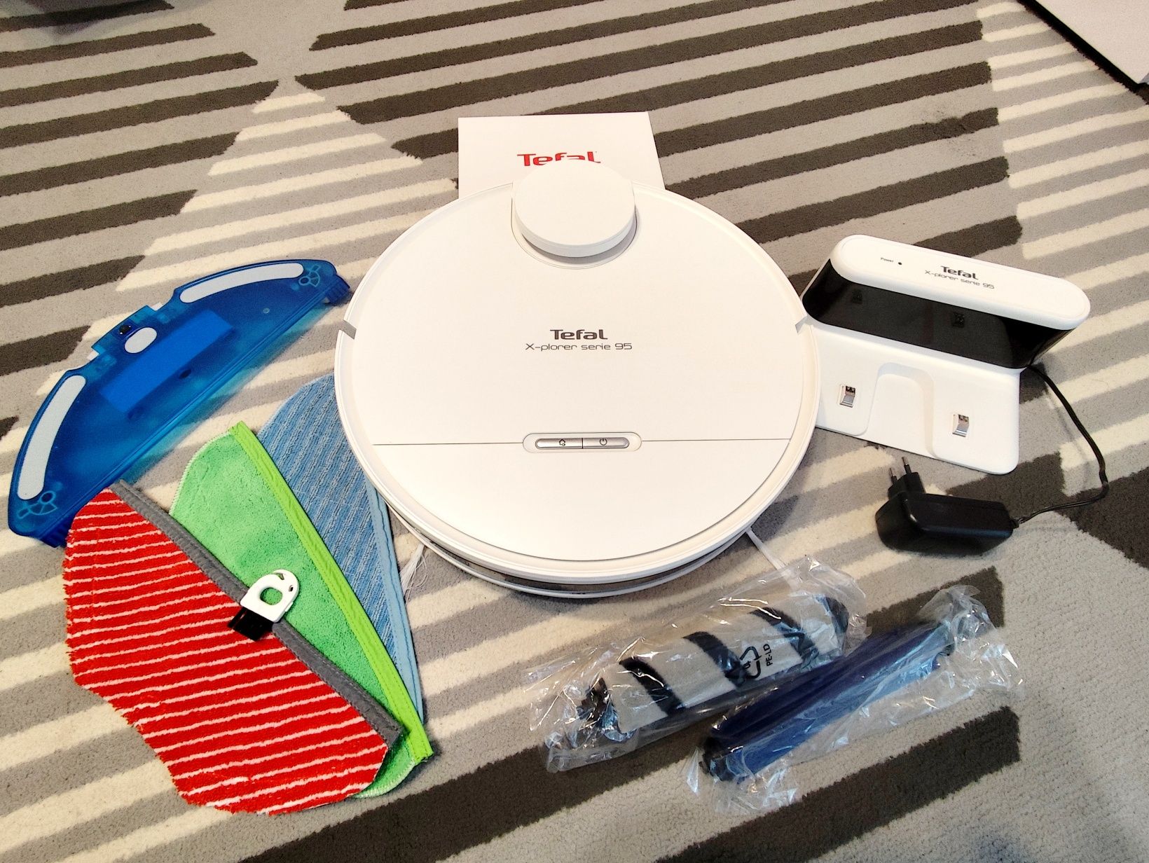 Robot sprzątający Tefal X-Plorer Serie 95 RG7987 Funkcja mopowania