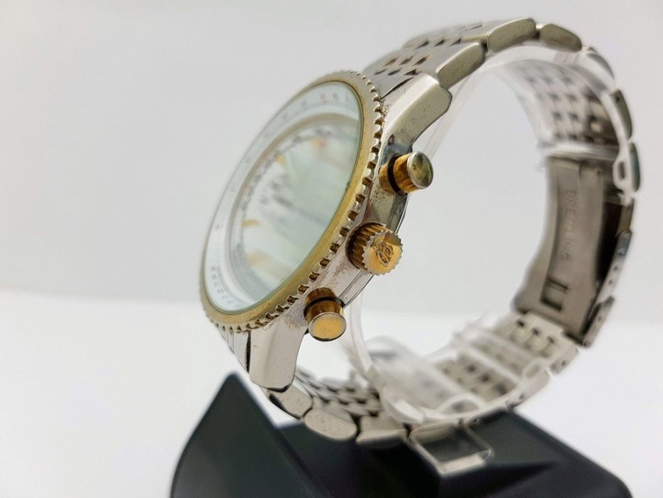 Часы Breitling, хронограф, кварц, механизм Miyota, Япония.