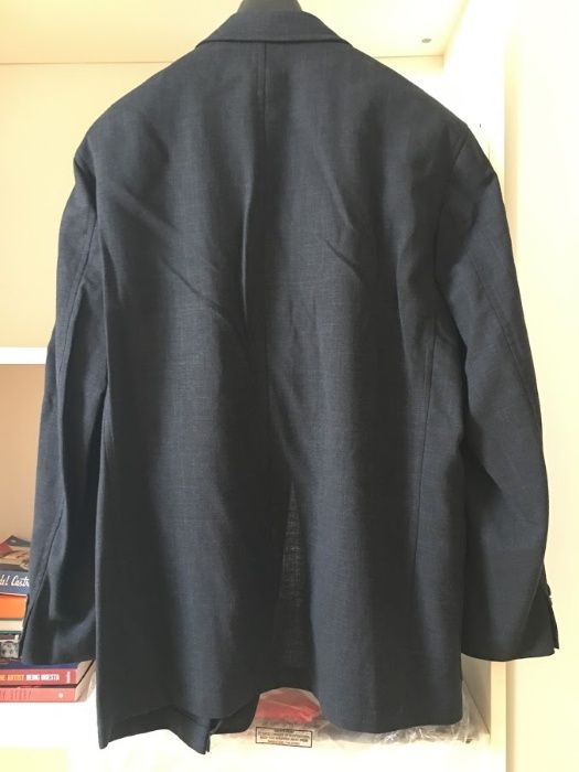 Casaco/Blazer Homem Tamanho M Azul Escuro (Verão)