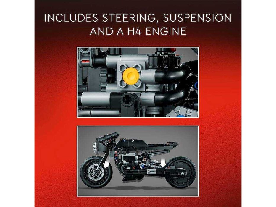 Lego 42155 Batman Batcycle - mota em caixa nova e selada