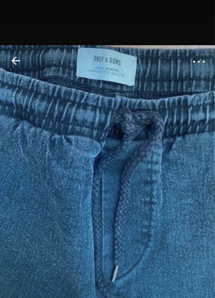 Spodnie jeansy męskie młodzieżowe ONLY&SONS rozm L