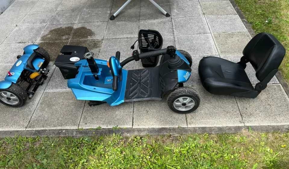 Skuter elektryczny wózek inwalidzki składany do AUTA samochodu mały