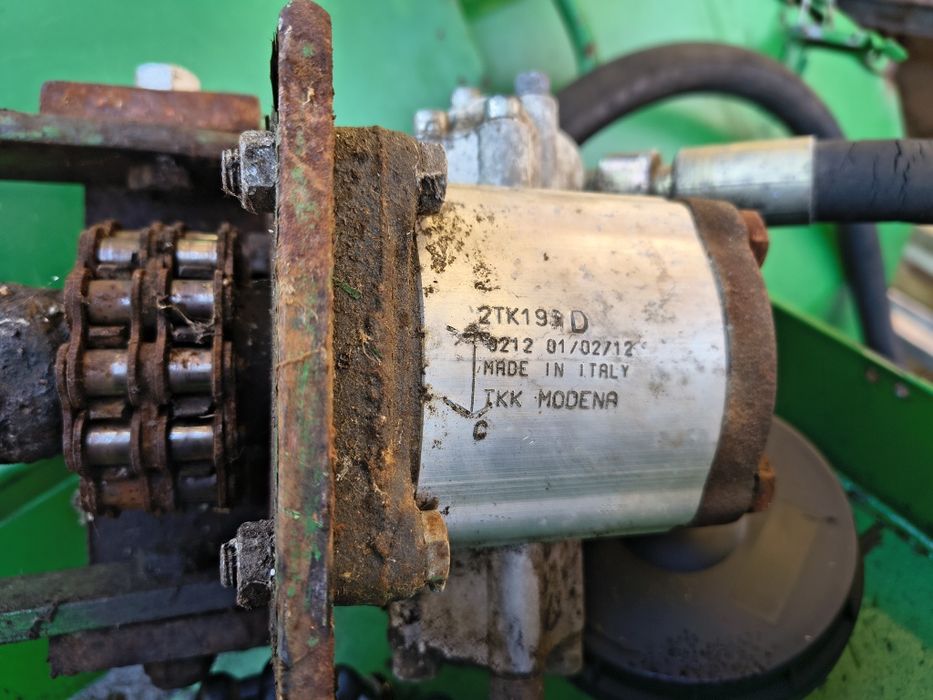 Pompa hydrauliczna wom z rozdzielacz 3 sek zbiornik filtry węże